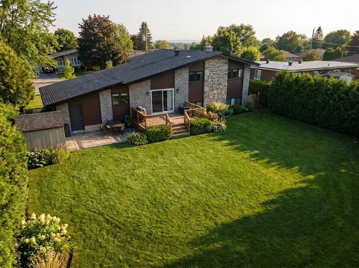 Laval, QC — la propriété avant le projet